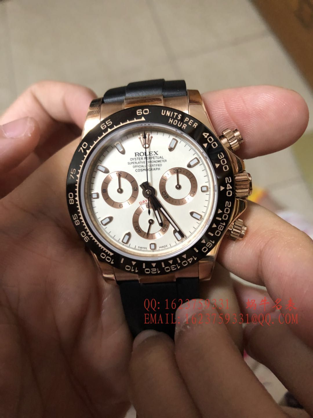 【JF Factory 1:1高仿精仿手表】 Rolex  Cosmograph Daytona  Ditongna 系列116515LN-L(FC) 象牙色男表 / R108