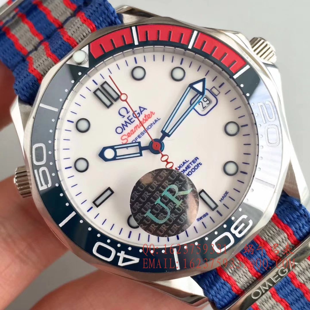 【UR一比一超A高仿手表】OMEGA Seamaster 系列2210.50.00、212.62.41.20.04.001英国皇家海军指挥官限量版 wrist watch  / M277