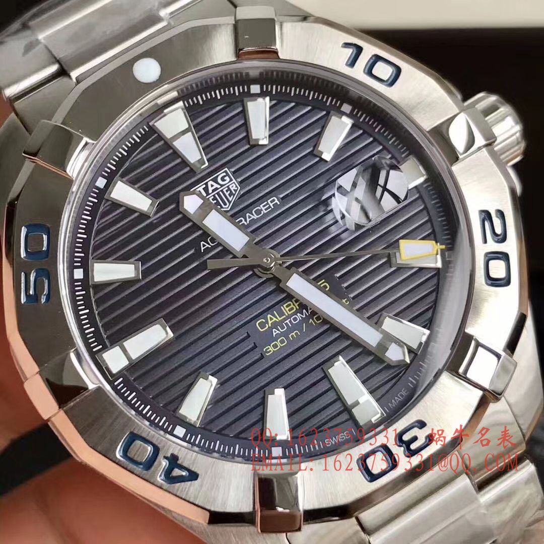 【原单正品】 TAG Heuer 竞潜系列WAY2013.BA0927 、 WAY2010.BA0927《黑面》、WAY2012.BA0927《蓝面》 wrist watch  / TG054