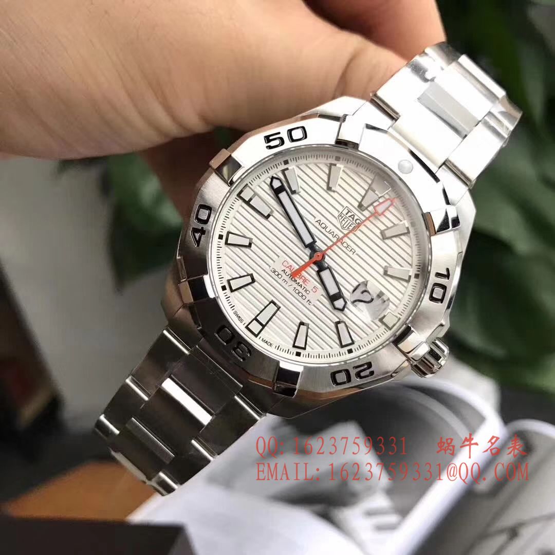 【原单正品】 TAG Heuer 竞潜系列WAY2013.BA0927 、 WAY2010.BA0927《黑面》、WAY2012.BA0927《蓝面》 wrist watch  / TG054