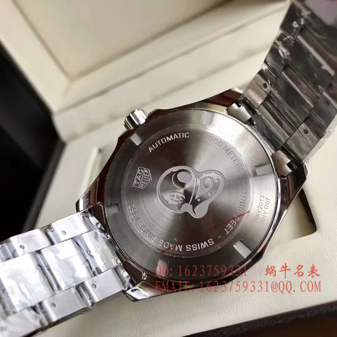 【原单正品】 TAG Heuer 竞潜系列WAY2013.BA0927 、 WAY2010.BA0927《黑面》、WAY2012.BA0927《蓝面》 wrist watch  / TG054