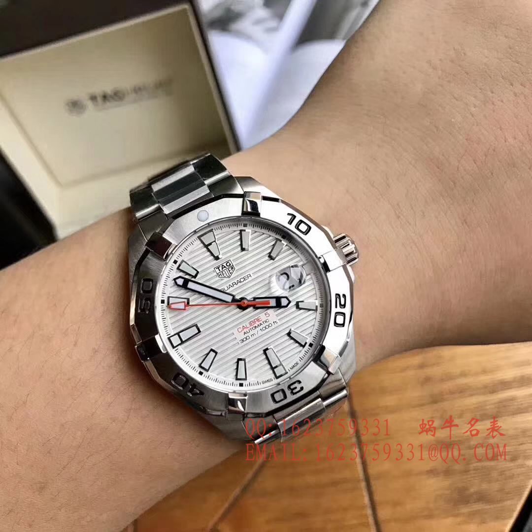 【原单正品】 TAG Heuer 竞潜系列WAY2013.BA0927 、 WAY2010.BA0927《黑面》、WAY2012.BA0927《蓝面》 wrist watch  / TG054