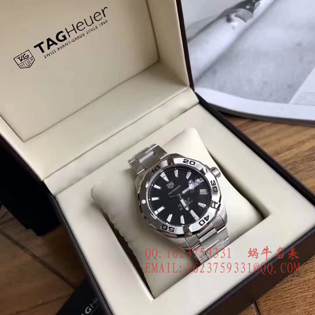 【原单正品】 TAG Heuer 竞潜系列WAY2013.BA0927 、 WAY2010.BA0927《黑面》、WAY2012.BA0927《蓝面》 wrist watch  / TG054