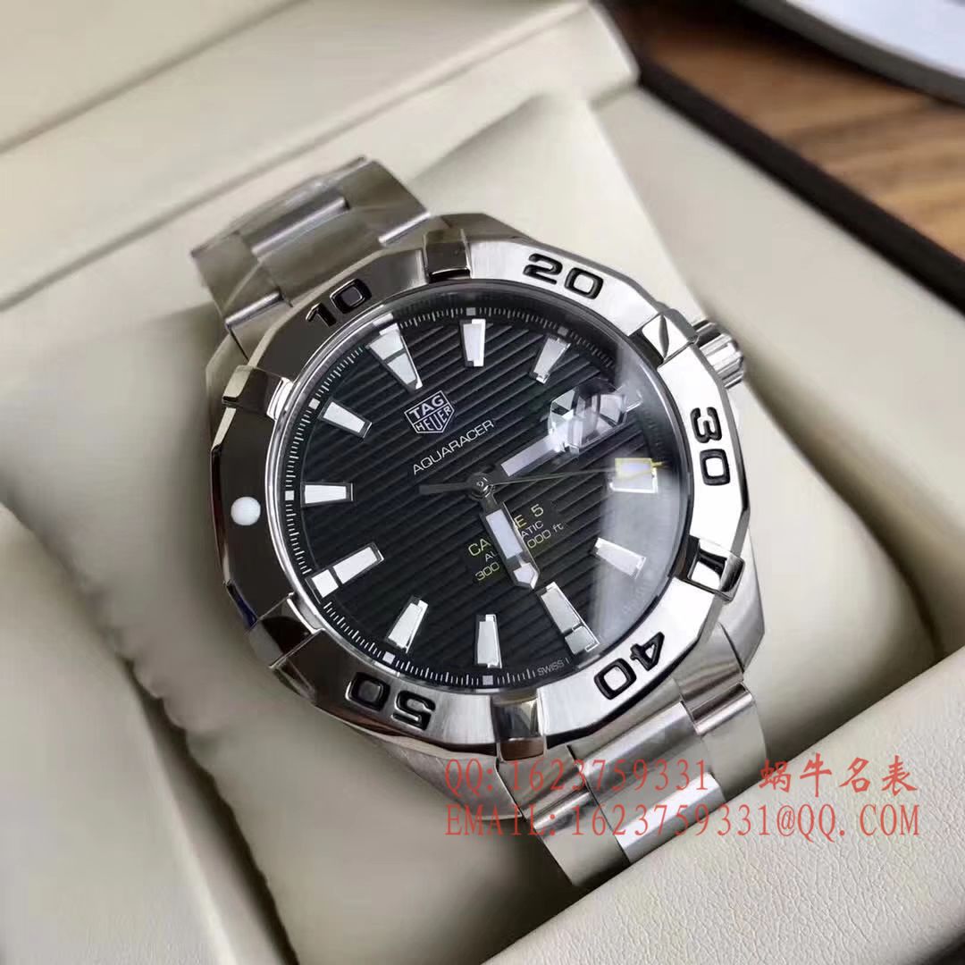 【原单正品】 TAG Heuer 竞潜系列WAY2013.BA0927 、 WAY2010.BA0927《黑面》、WAY2012.BA0927《蓝面》 wrist watch  / TG054