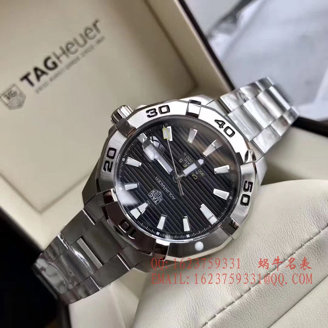 【原单正品】 TAG Heuer 竞潜系列WAY2013.BA0927 、 WAY2010.BA0927《黑面》、WAY2012.BA0927《蓝面》 wrist watch  / TG054