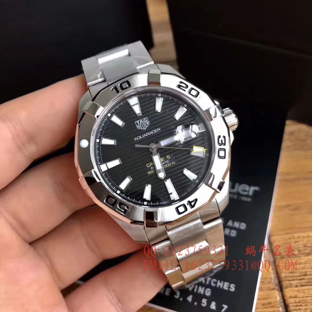 【原单正品】 TAG Heuer 竞潜系列WAY2013.BA0927 、 WAY2010.BA0927《黑面》、WAY2012.BA0927《蓝面》 wrist watch  / TG054