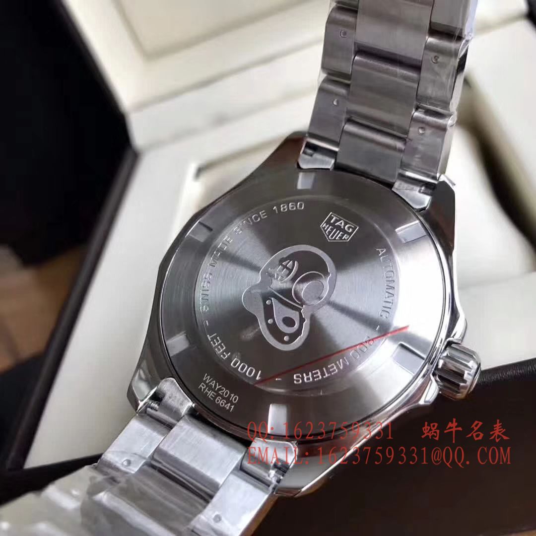 【原单正品】 TAG Heuer 竞潜系列WAY2013.BA0927 、 WAY2010.BA0927《黑面》、WAY2012.BA0927《蓝面》 wrist watch  / TG054