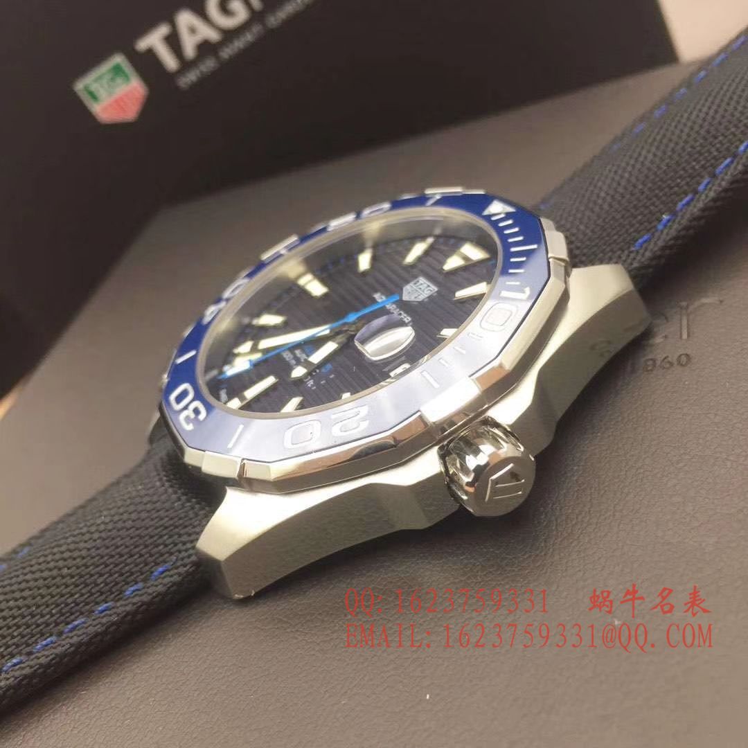 【原单正品】 TAG Heuer 竞潜系列WAY2013.BA0927 、 WAY2010.BA0927《黑面》、WAY2012.BA0927《蓝面》 wrist watch  / TG054