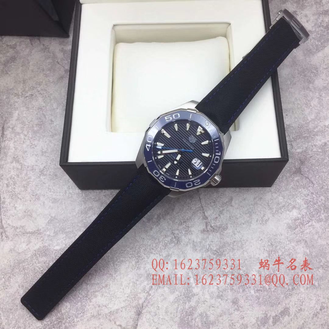 【原单正品】 TAG Heuer 竞潜系列WAY2013.BA0927 、 WAY2010.BA0927《黑面》、WAY2012.BA0927《蓝面》 wrist watch  / TG054