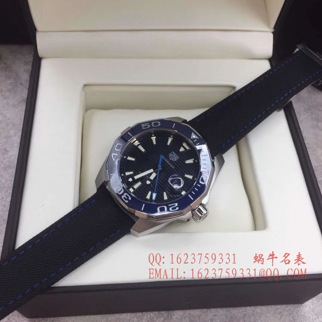 【原单正品】 TAG Heuer 竞潜系列WAY2013.BA0927 、 WAY2010.BA0927《黑面》、WAY2012.BA0927《蓝面》 wrist watch  / TG054