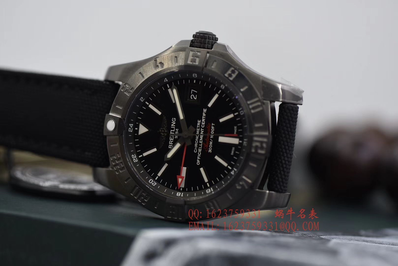 【独家 Video analysis GF Factory 一比一超A高精仿手表】 Breitling 复仇者系列A3239011|BC35|152S|A20S.1复仇者二代GMT wrist watch  / BLBA075