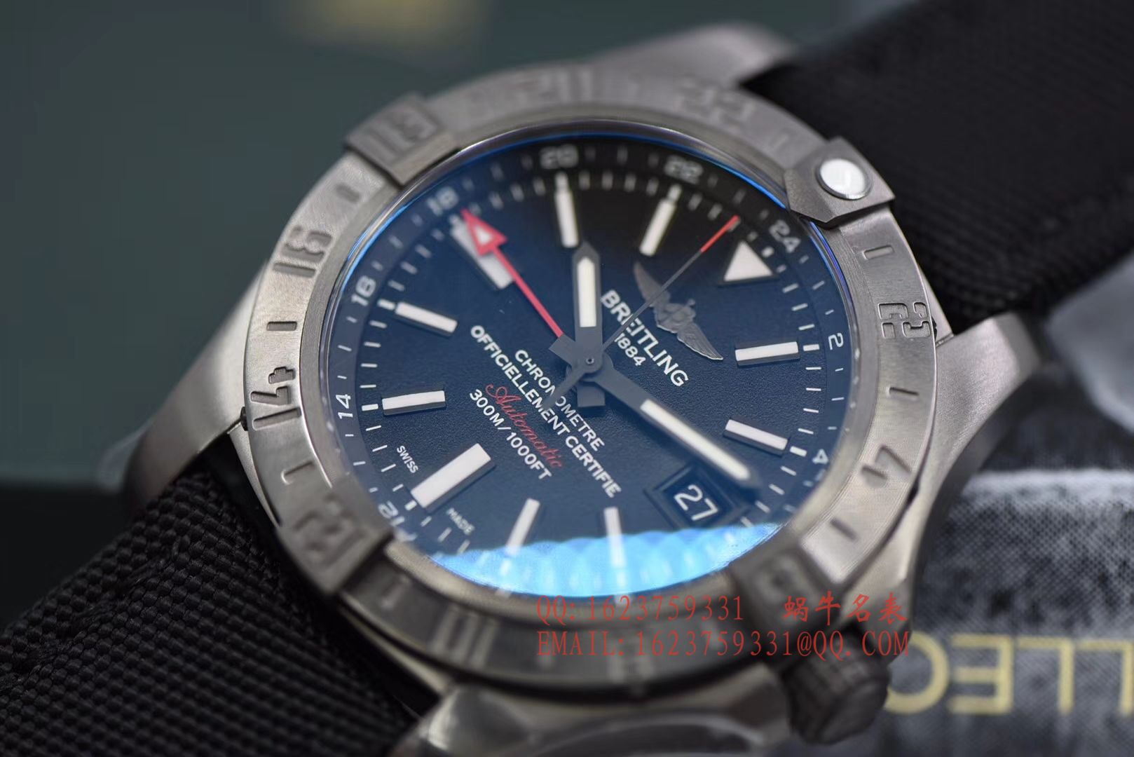 【独家 Video analysis GF Factory 一比一超A高精仿手表】 Breitling 复仇者系列A3239011|BC35|152S|A20S.1复仇者二代GMT wrist watch  / BLBA075