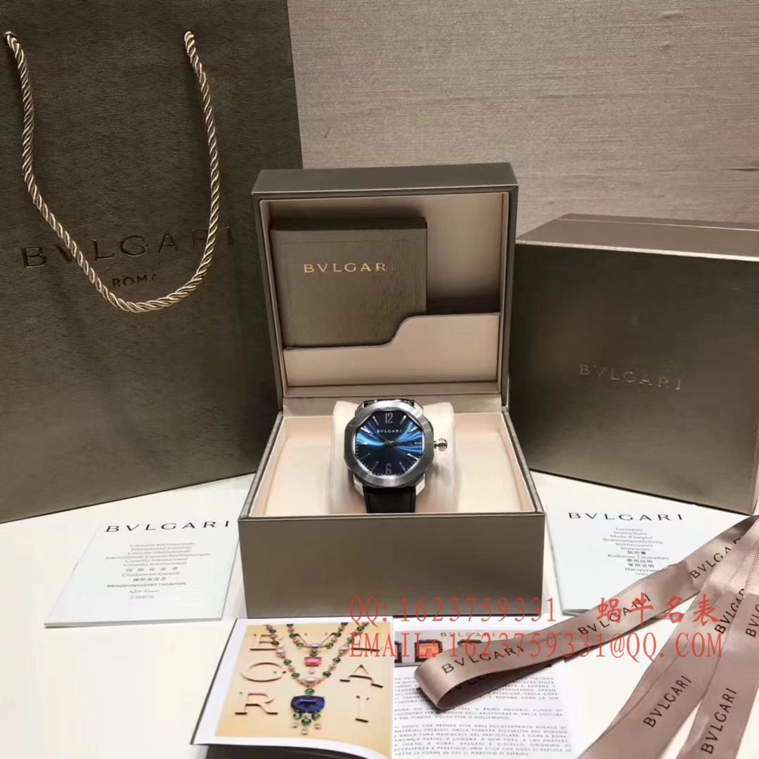 【UF一比一超A高仿手表】 BVLGARI OCTO系列102429 BGO38C3SLD wrist watch  / BGAI001