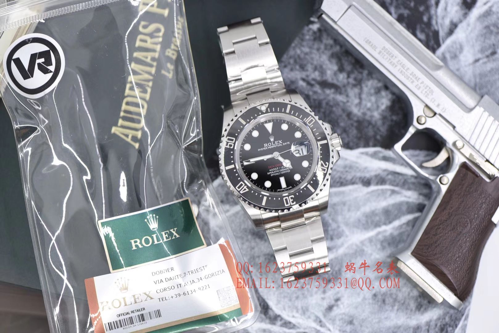 【独家 Video analysis VR一比一超A高仿手表】 Rolex ROLEX海使型系列Rolex Sea-Dweller 50周年【单红】126600 wrist watch  / RBF193