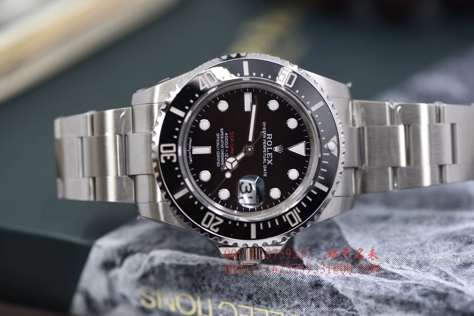 【独家 Video analysis VR一比一超A高仿手表】 Rolex ROLEX海使型系列Rolex Sea-Dweller 50周年【单红】126600 wrist watch  / RBF193