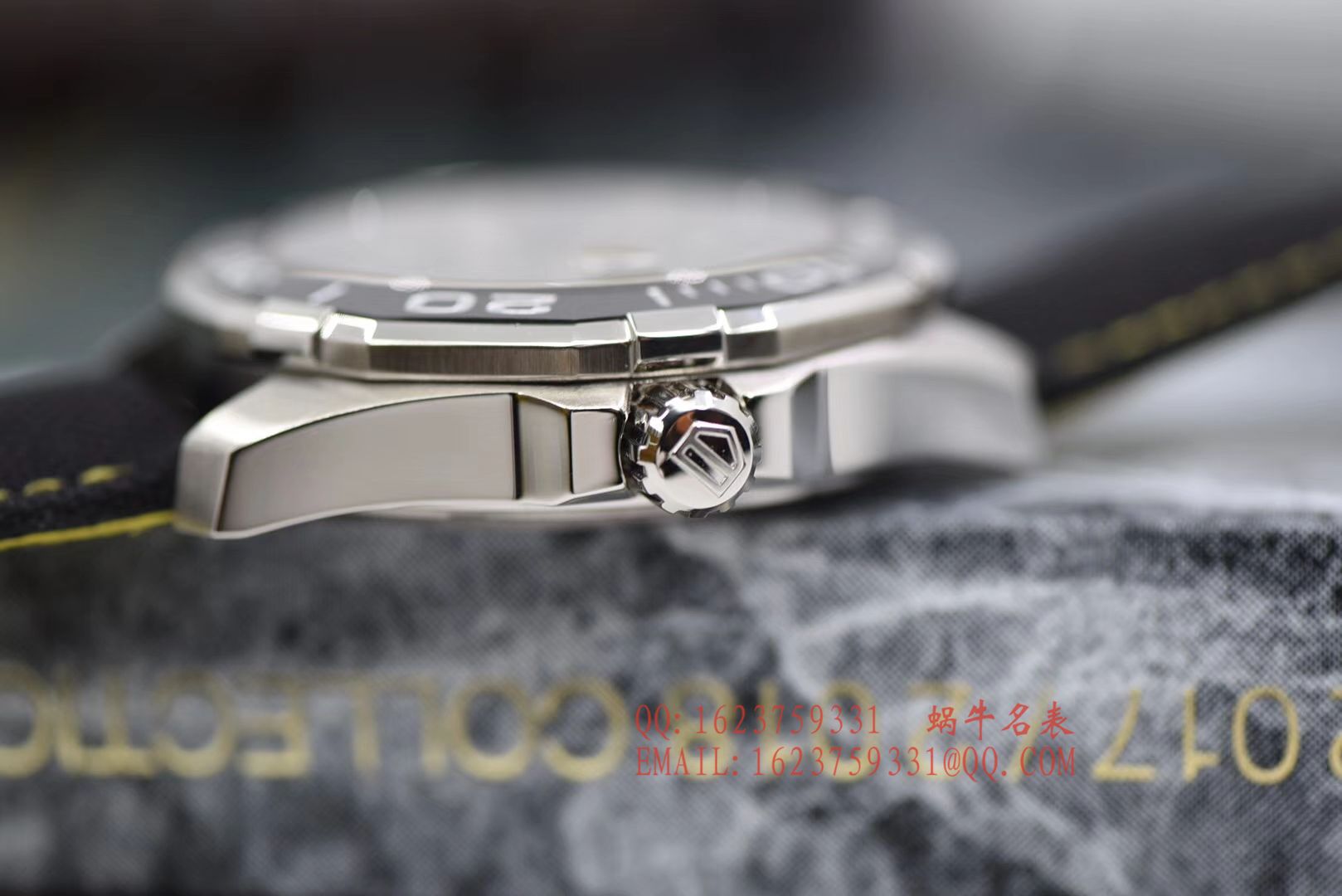 【原单正品、专柜验货】李易峰同款 TAG Heuer 竞潜300M wrist watch 系列系列WAY201A.FT6069 wrist watch  / TG057