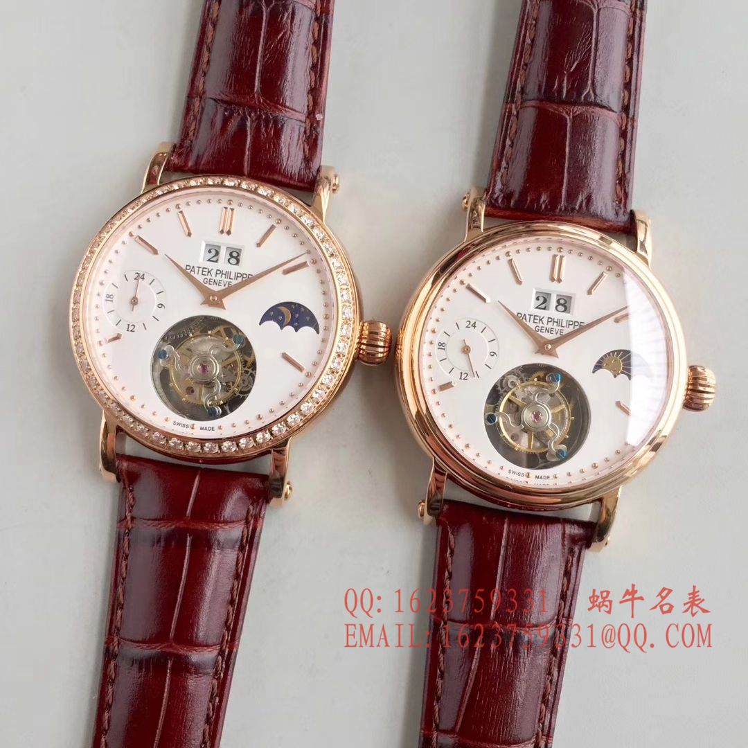 【BM一比一超A高仿手表】 PATEK PHILIPPE 大日历月相 Tourbillon  wrist watch  / BD144