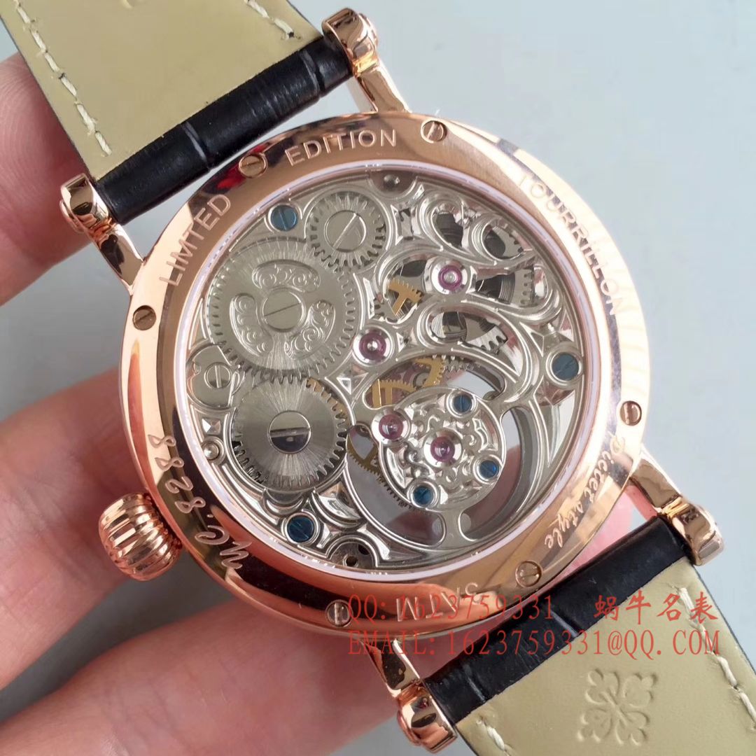 【BM一比一超A高仿手表】 PATEK PHILIPPE 大日历月相 Tourbillon  wrist watch  / BD144