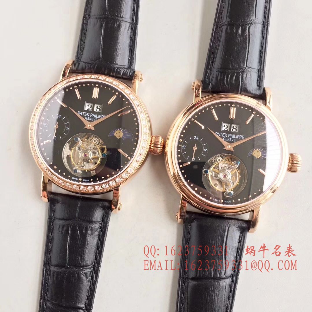 【BM一比一超A高仿手表】 PATEK PHILIPPE 大日历月相 Tourbillon  wrist watch  / BD144