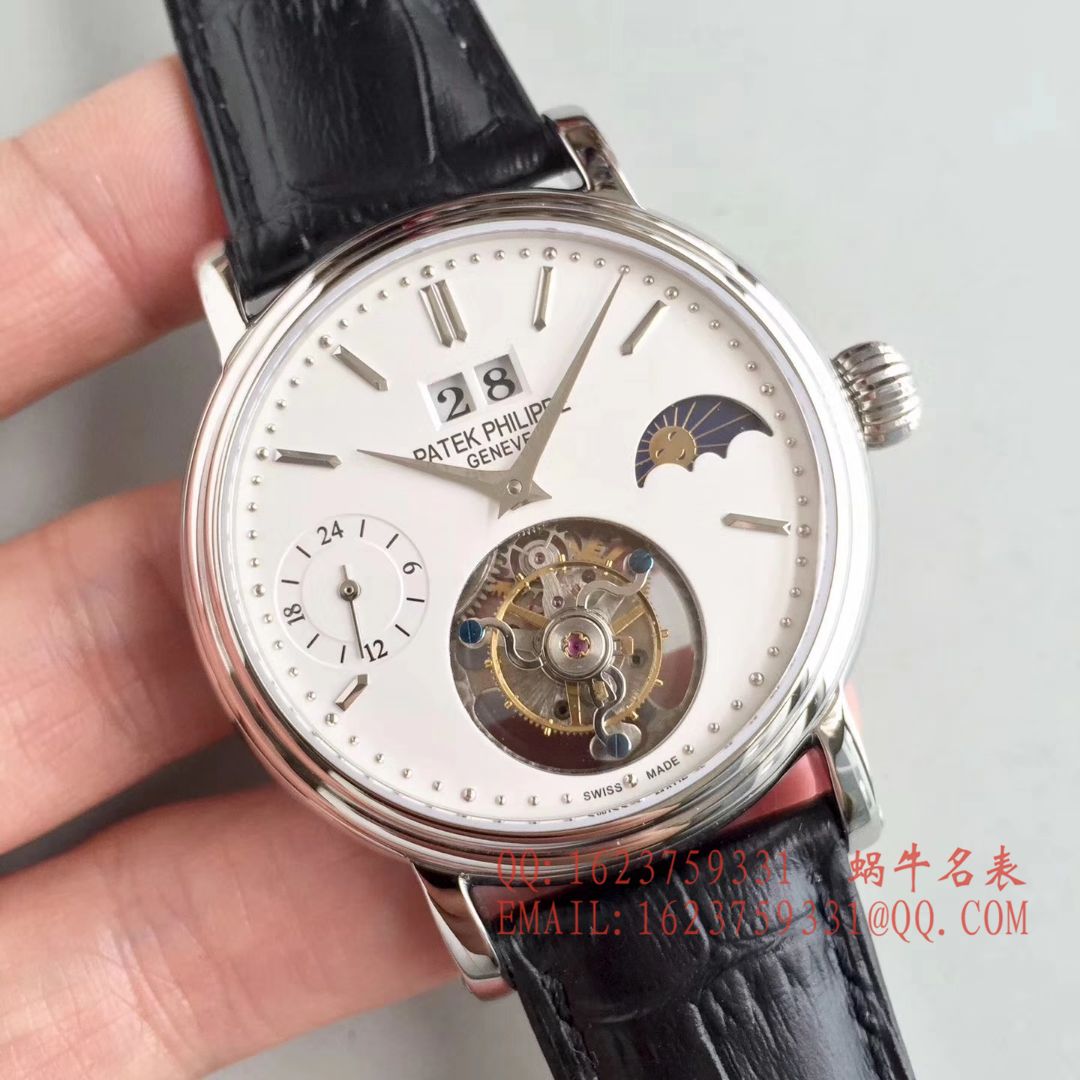 【BM一比一超A高仿手表】 PATEK PHILIPPE 大日历月相 Tourbillon  wrist watch  / BD144