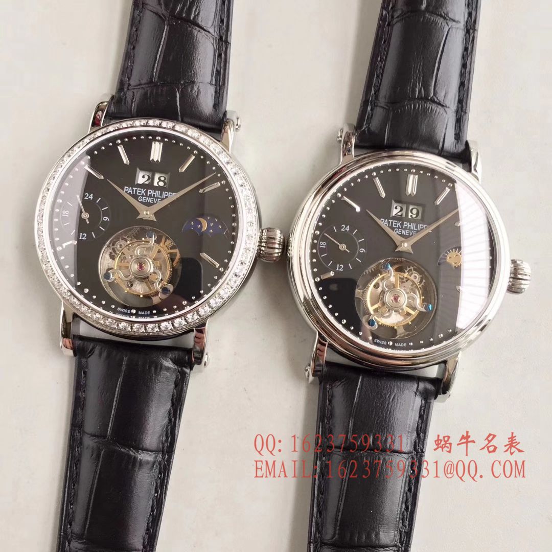 【BM一比一超A高仿手表】 PATEK PHILIPPE 大日历月相 Tourbillon  wrist watch  / BD144