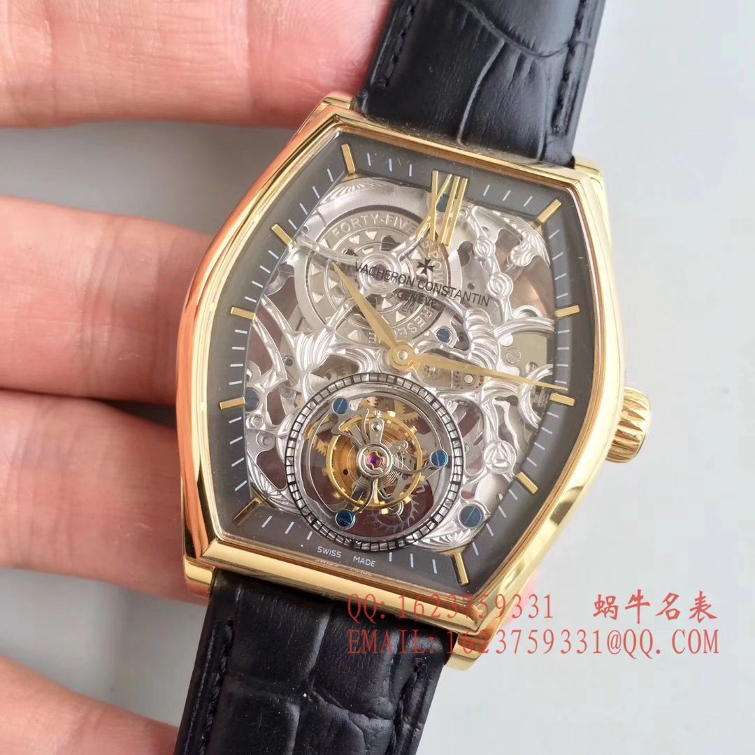 【TF一比一超A高仿手表】Vacheron Constantin  马耳他 MALTE镂雕 Tourbillon 系列30135/000R-8973、30135/000P-9842 wrist watch  / JS123