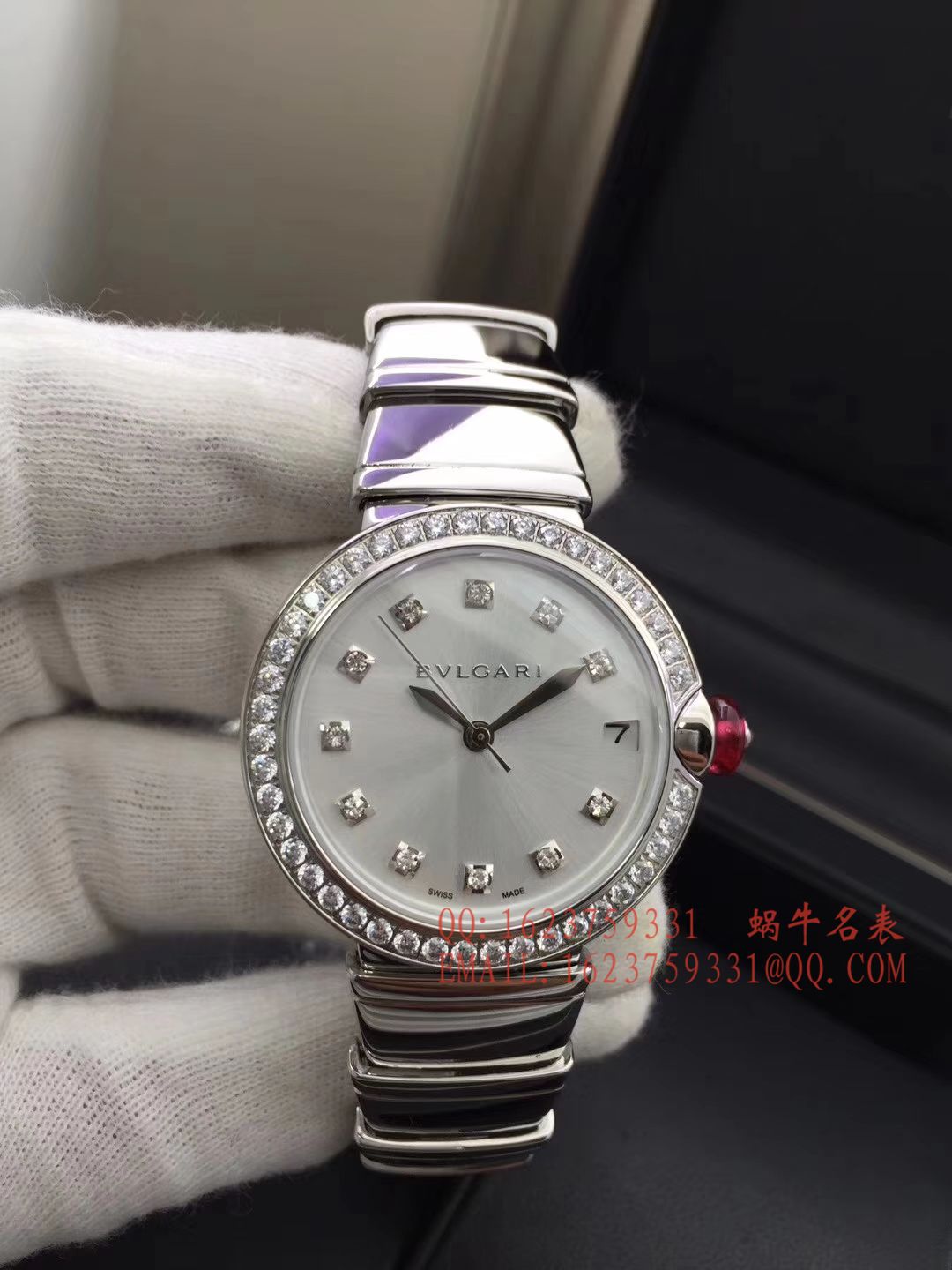 【BV Factory 一比一超A精高仿手表】 BVLGARI LVCEA系列102198 LU33WSPGSPGD/11女士 wrist watch  / BG017