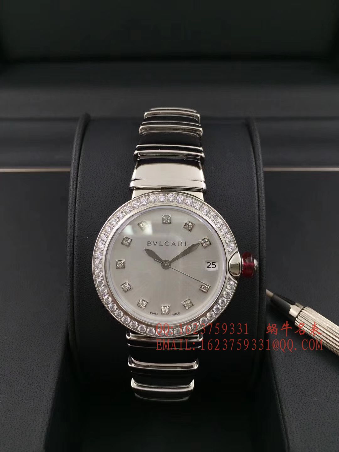 【BV Factory 一比一超A精高仿手表】 BVLGARI LVCEA系列102198 LU33WSPGSPGD/11女士 wrist watch  / BG017