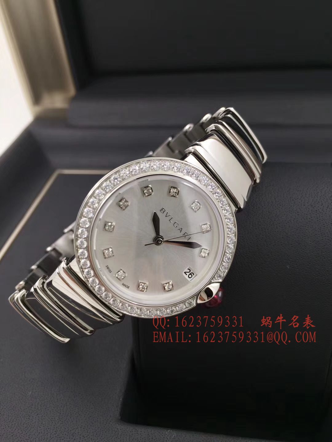 【BV Factory 一比一超A精高仿手表】 BVLGARI LVCEA系列102198 LU33WSPGSPGD/11女士 wrist watch  / BG017