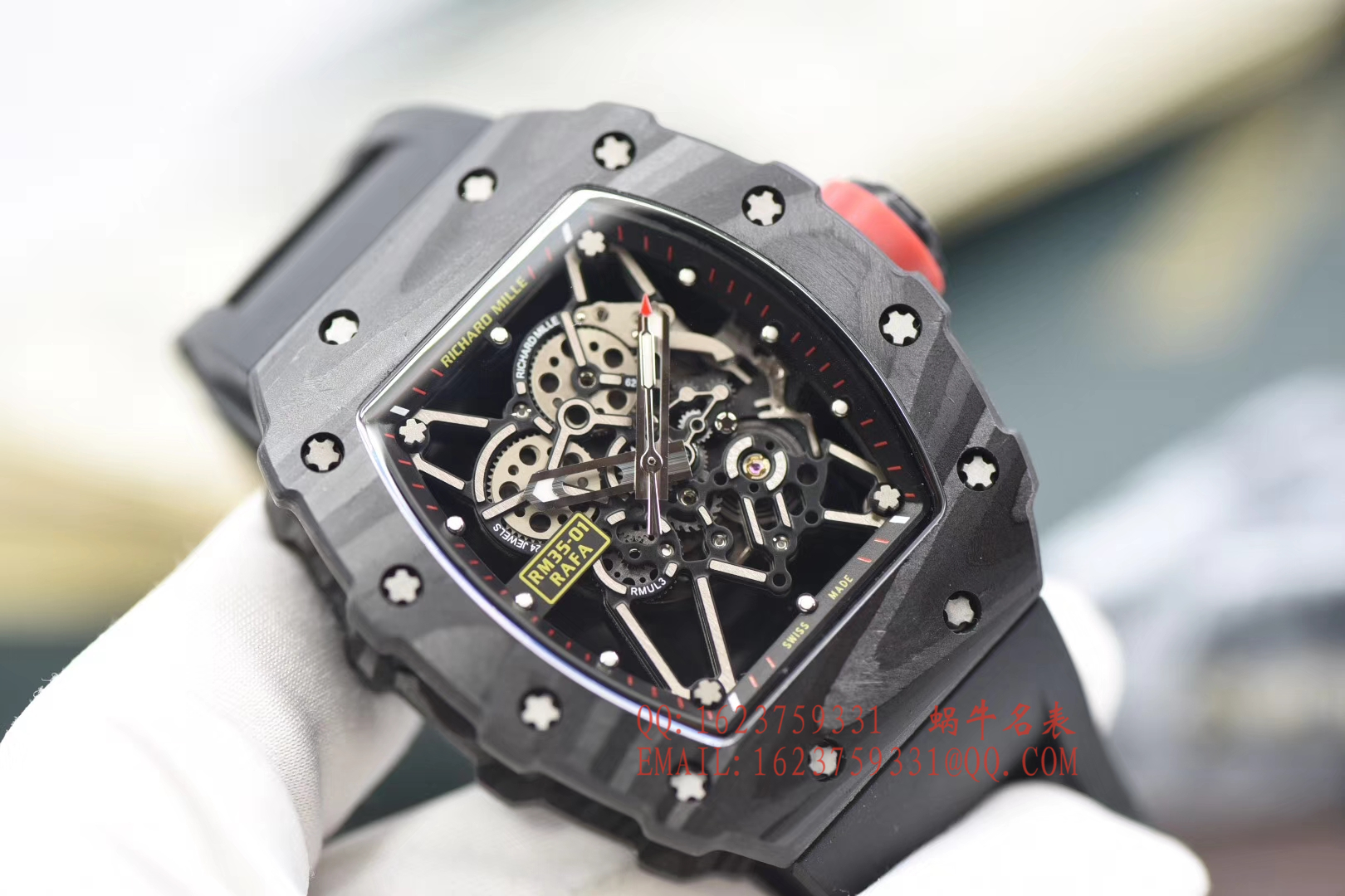 【独家 Video analysis KV一比一超A高仿手表】 RICHARD MILLE 男士系列RM 35-01 RAFAEL NADAL wrist watch  /  RICHARD MILLE RM035-01