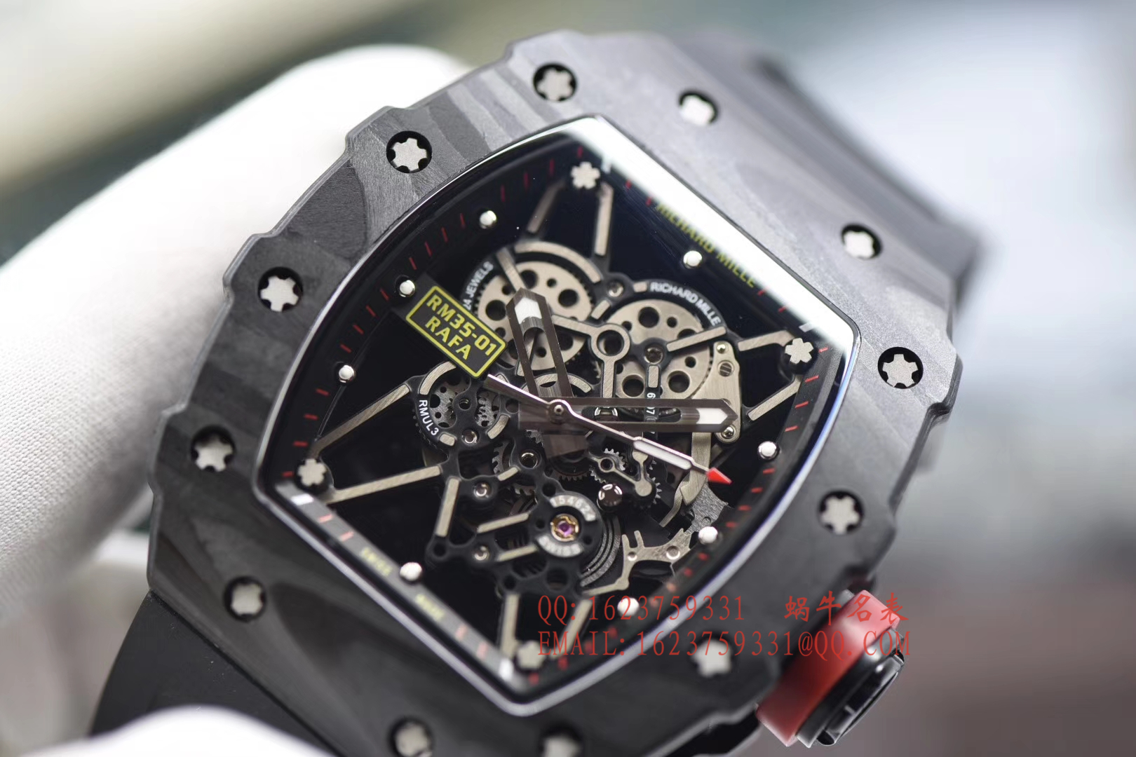【独家 Video analysis KV一比一超A高仿手表】 RICHARD MILLE 男士系列RM 35-01 RAFAEL NADAL wrist watch  /  RICHARD MILLE RM035-01