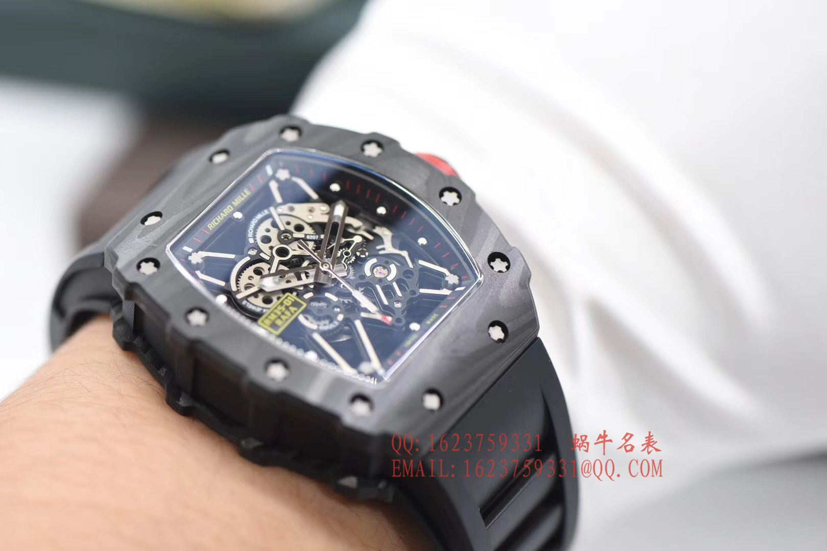 【独家 Video analysis KV一比一超A高仿手表】 RICHARD MILLE 男士系列RM 35-01 RAFAEL NADAL wrist watch  /  RICHARD MILLE RM035-01