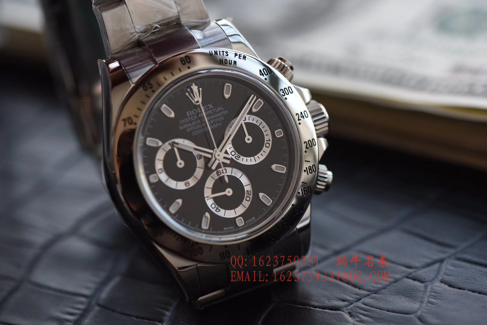【AR一比一超A高仿手表】 Rolex  Cosmograph Daytona  Ditongna 系列116520-78590 黑盘 wrist watch (黑钢迪)、116520-78590 白盘 wrist watch (白钢迪) / RBH195