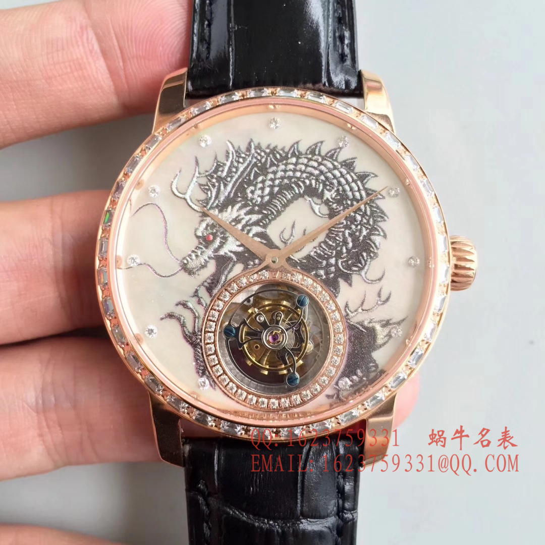 【LH一比一超A高仿手表】Vacheron Constantin  （）中国龍限量版（龙戏珠） Tourbillon  wrist watch  / JS121
