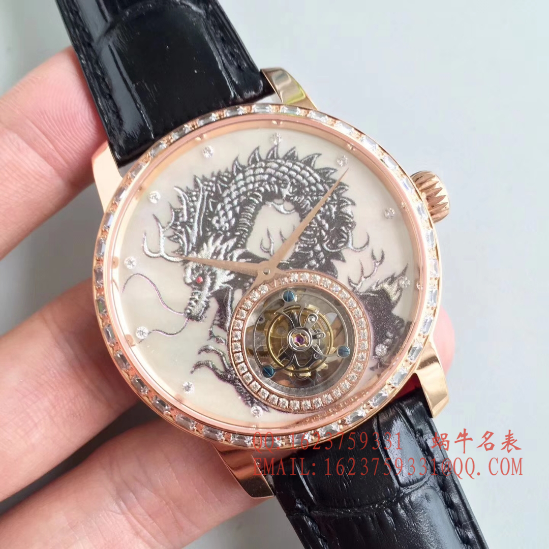 【LH一比一超A高仿手表】Vacheron Constantin  （）中国龍限量版（龙戏珠） Tourbillon  wrist watch  / JS121