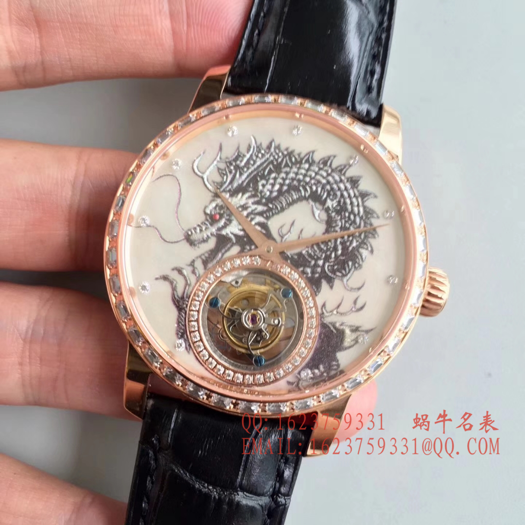 【LH一比一超A高仿手表】Vacheron Constantin  （）中国龍限量版（龙戏珠） Tourbillon  wrist watch  / JS121