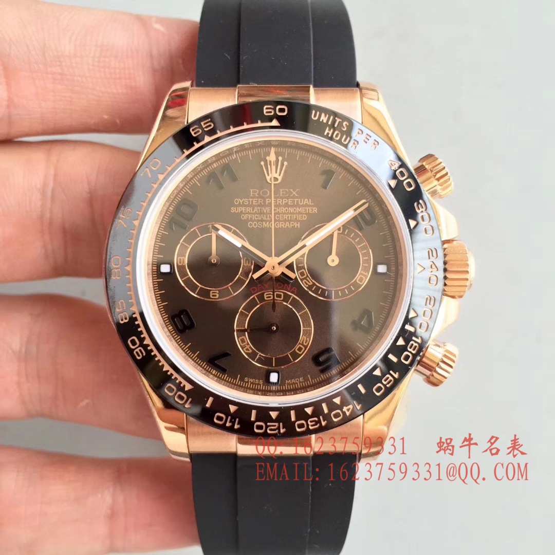 【AR一比一超A高仿手表】 Rolex ROLEX Cosmograph Daytona  Ditongna 系列116518LN wrist watch  / R141