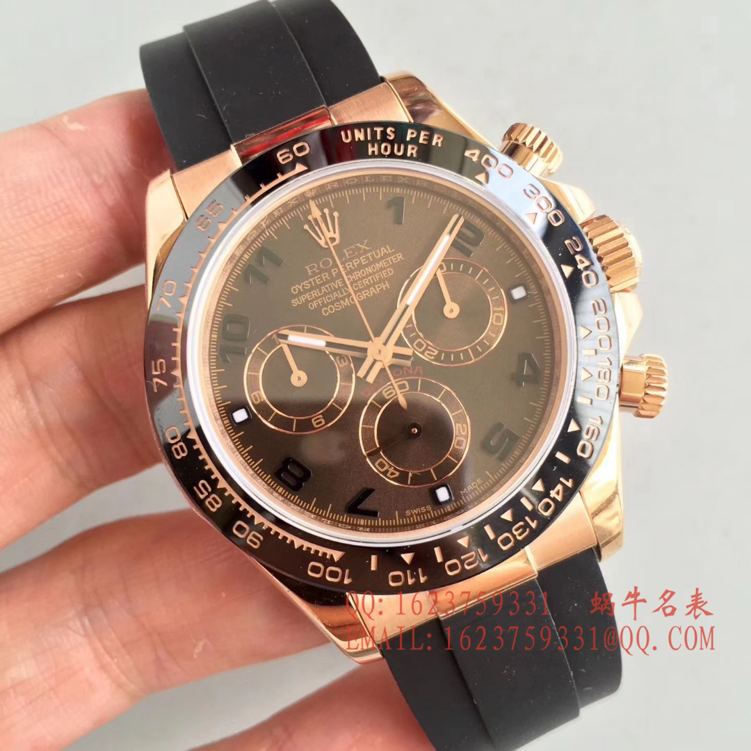 【AR一比一超A高仿手表】 Rolex ROLEX Cosmograph Daytona  Ditongna 系列116518LN wrist watch  / R141