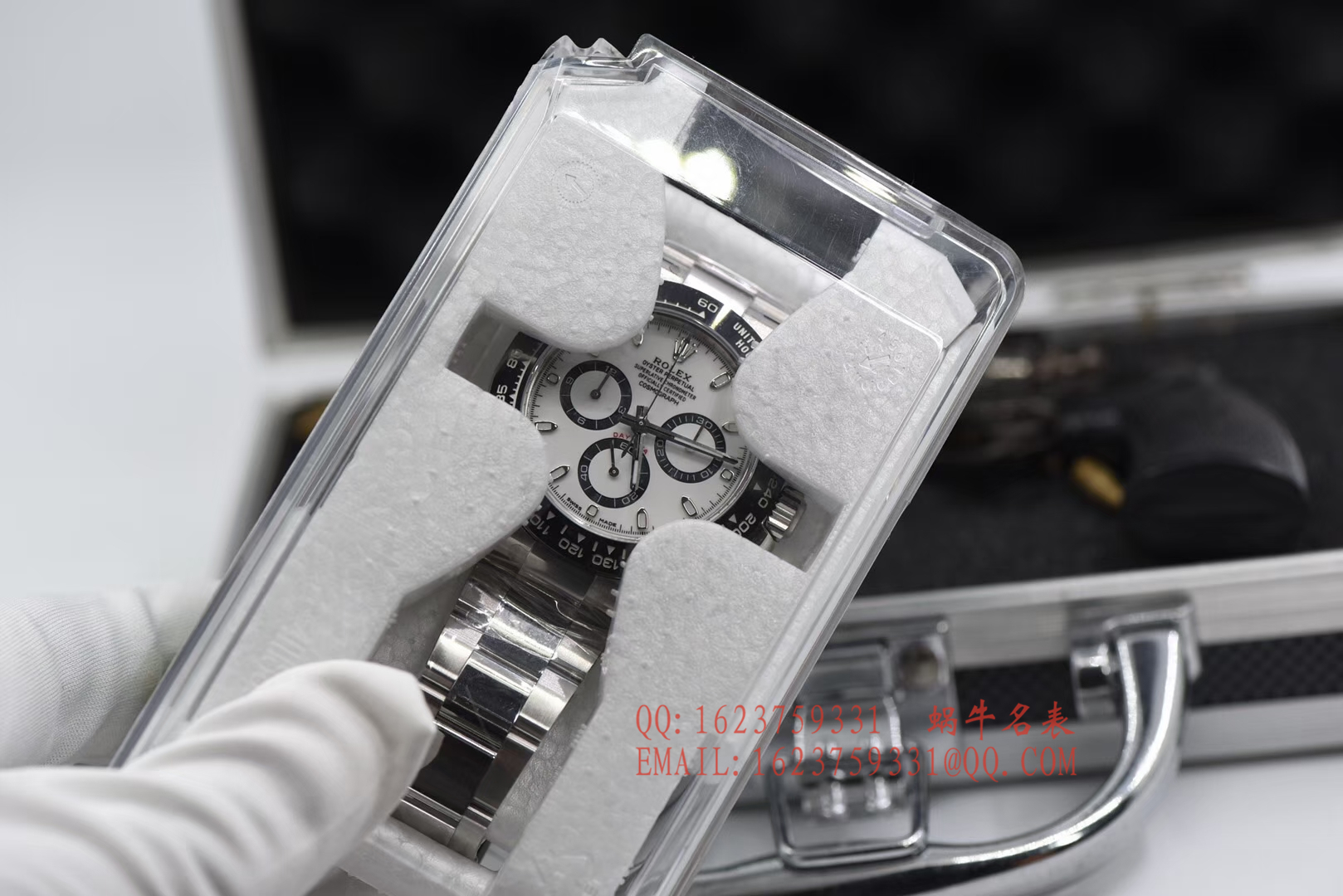 【AR一比一超A高仿手表】 Rolex  Cosmograph Daytona  Ditongna 系列116500LN-78590白盘 wrist watch 《熊猫 Ditongna 》 / RBI022