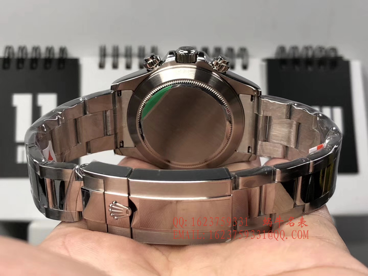 【JF一比一超A高仿手表】 Rolex  Cosmograph Daytona  Ditongna 系列116509-78599 银色数字刻度 wrist watch  / R196