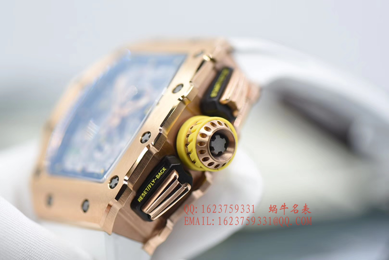 【独家 Video analysis KV一比一超A高仿手表】 Richard Miller RICHARD MILLE男士系列RM 11-03RG wrist watch  / RM 011D
