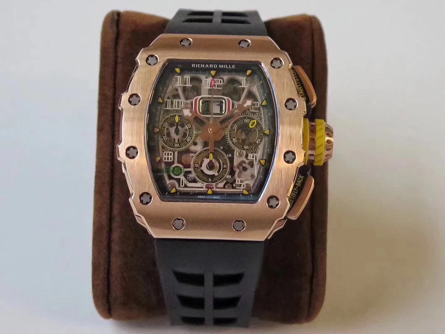 【独家 Video analysis KV一比一超A高仿手表】 Richard Miller RICHARD MILLE男士系列RM 11-03RG wrist watch  / RM 011D
