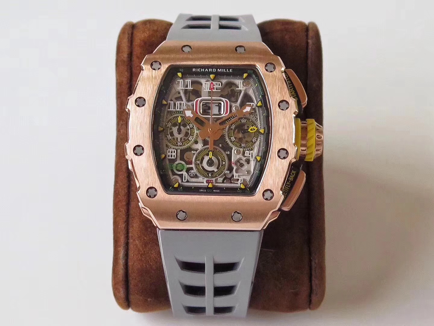 【独家 Video analysis KV一比一超A高仿手表】 Richard Miller RICHARD MILLE男士系列RM 11-03RG wrist watch  / RM 011D