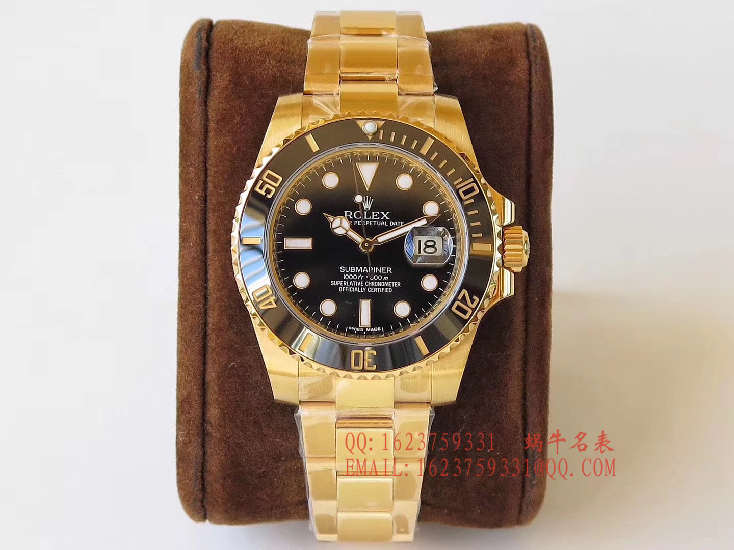【独家 Video analysis VR一比一超A高仿手表】 Rolex  Submariner 型116612-LN-97203包间金 Submariner  / R197