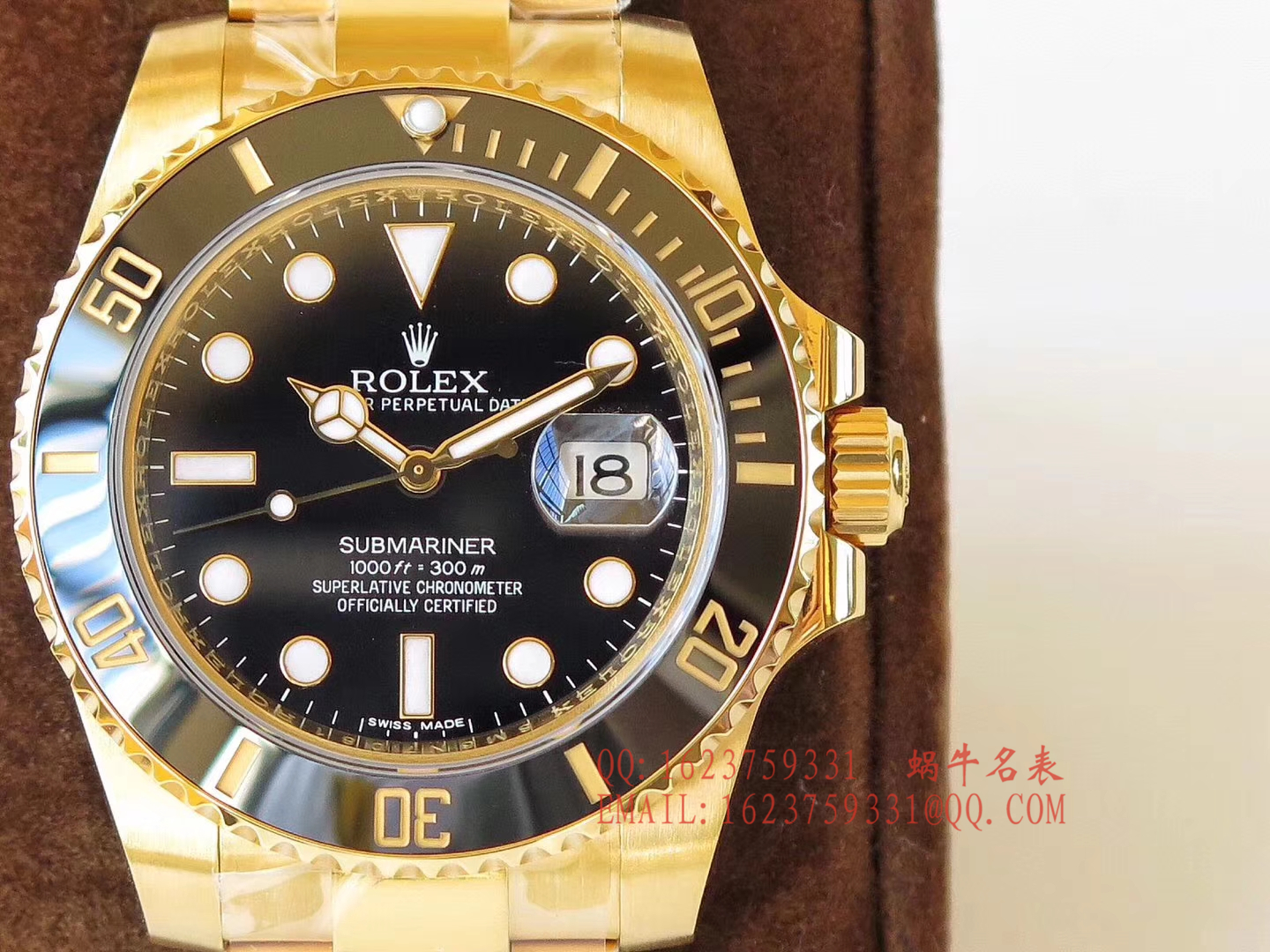 【独家 Video analysis VR一比一超A高仿手表】 Rolex  Submariner 型116612-LN-97203包间金 Submariner  / R197
