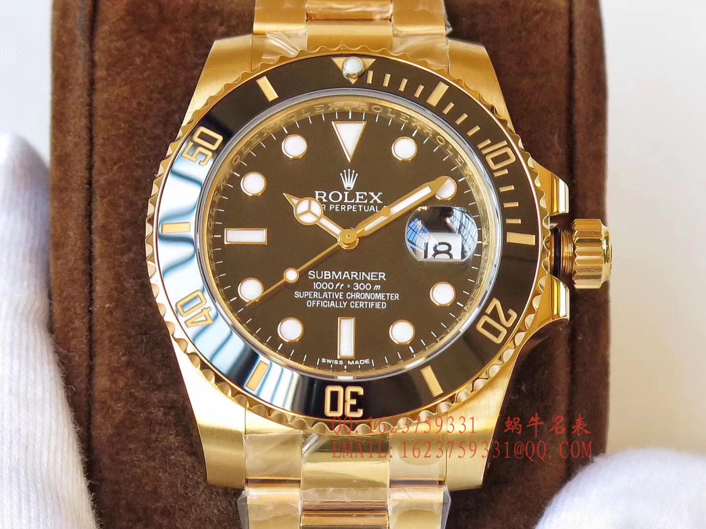 【独家 Video analysis VR一比一超A高仿手表】 Rolex  Submariner 型116612-LN-97203包间金 Submariner  / R197