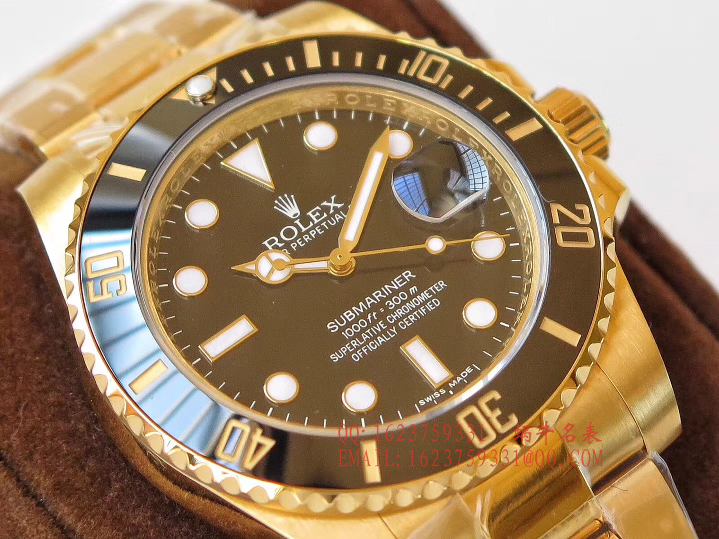 【独家 Video analysis VR一比一超A高仿手表】 Rolex  Submariner 型116612-LN-97203包间金 Submariner  / R197
