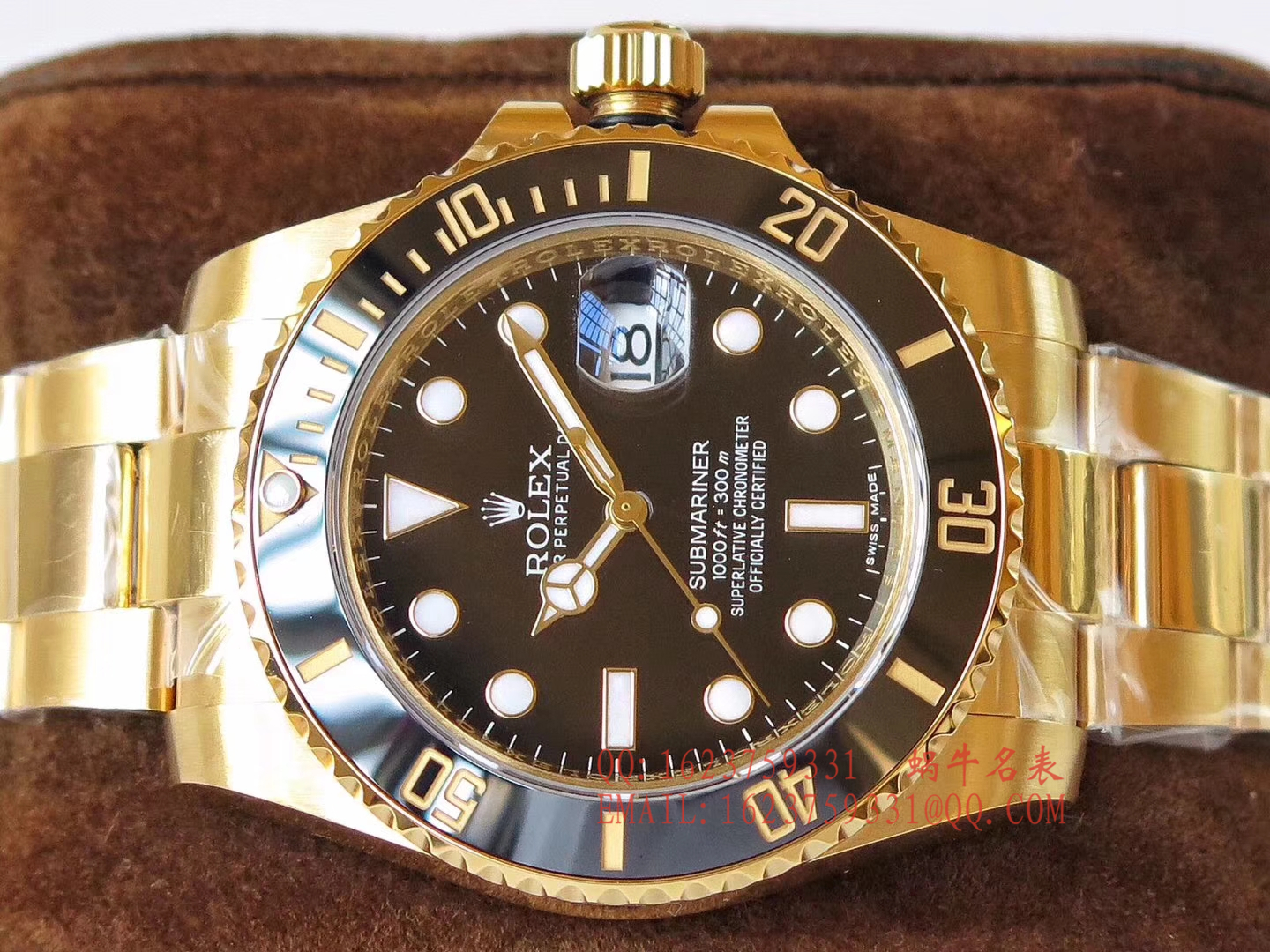 【独家 Video analysis VR一比一超A高仿手表】 Rolex  Submariner 型116612-LN-97203包间金 Submariner  / R197
