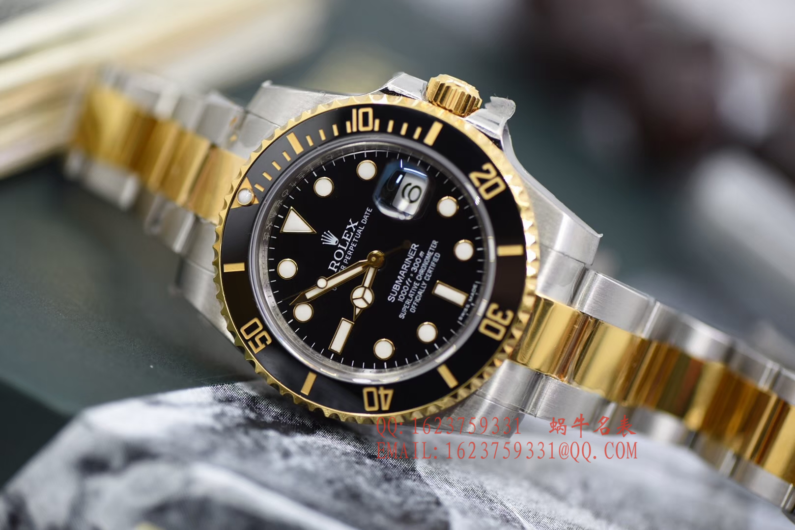 【独家 Video analysis VR一比一超A高仿手表】 Rolex  Submariner 型116612-LN-97203包间金 Submariner  / R197