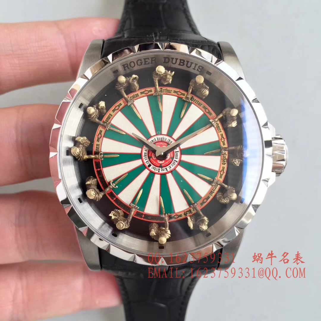【独家 Video analysis ZZ一比一高仿手表】Roger DubuisEXCALIBUR（王者系列圆桌12骑士）系列RDDBEX0495、RDDBEX0398、RDDBEX0511 wrist watch  / LJCA004